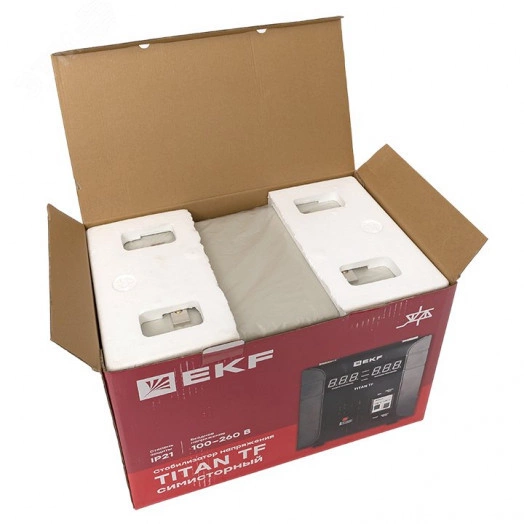 Стабилизатор напряжения симисторный TITAN -TF-8000 EKF