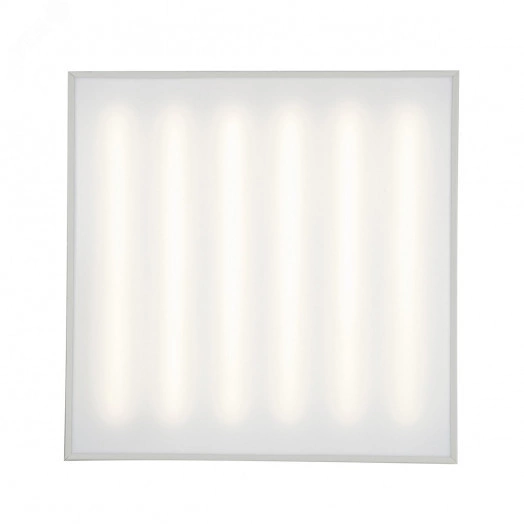 Светильник светодиодный ДВО/ДПО-25w 595х595х40 5000K 3650Лм матовый IP54 (Люгер 6-25-Д-120-0/ПТ/О-5К80-У54)