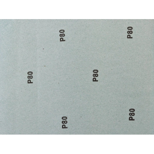 Лист шлифовальный ''СТАНДАРТ'' на бумажной основе, водостойкий 230х280мм, Р80, 5шт