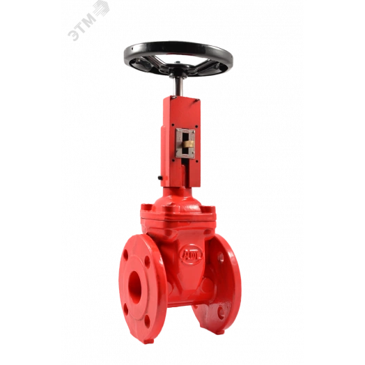 Задвижка с обрезиненным клином DN250 PN16 чугунная, фланцевая