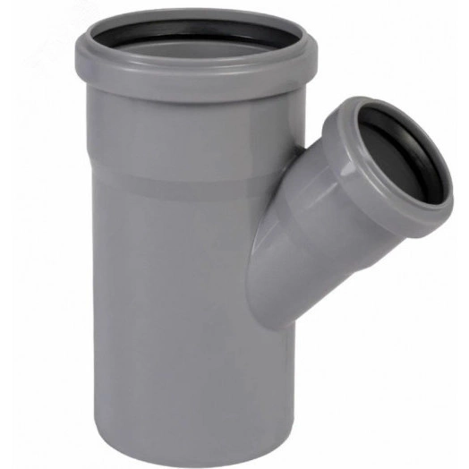 Тройник 45 градусов 110х75 внутренняя канализация