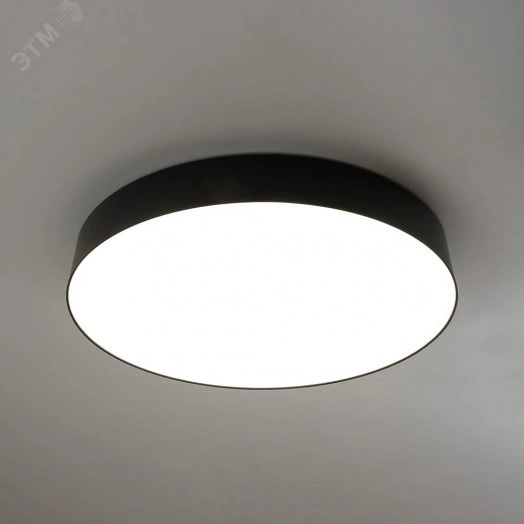 Светильник светодиодный ДБО-80w 3000-6500К max 4800Лм управляемый черный