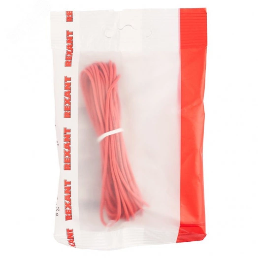 Провод автомобильный ПГВА/ПВАМ 1х0,50 мм красный, мини-бухта 5 метров,