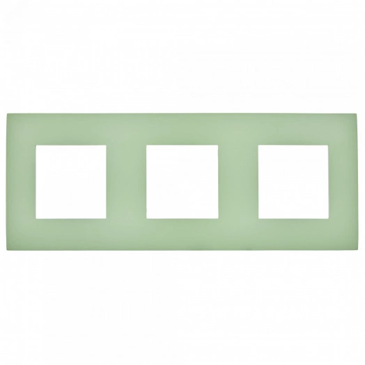 SKANDY Рамка 3-местная SK-F03M мятный IEK