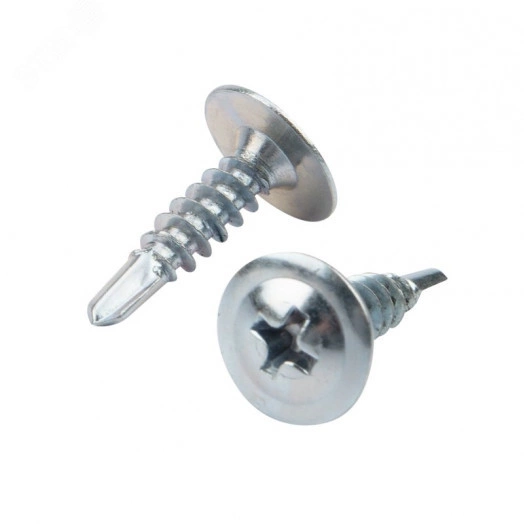 Саморез с прессшайбой ПШС сверло 4,2х16, пакет (1000 шт/уп)