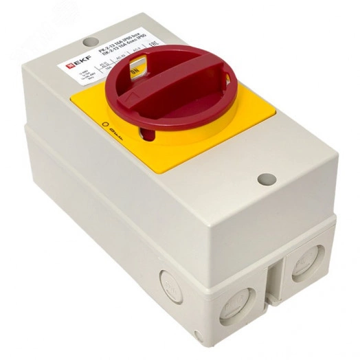 Переключатель кулачковый ПК-2-13 16А 3P ВКЛ-ВЫКЛ с блокировкой в боксе IP65