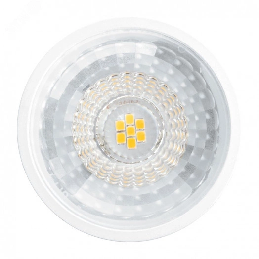 Лампа светодиодная LED 7вт 230в G5.3 дневной с линзой 110 гр. Feron.PRO