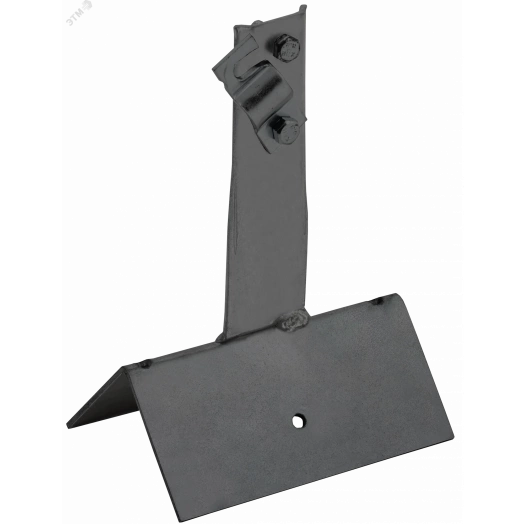 Держатель проводника круглого 6-10мм винтовой для конька широкий h=100мм оцинкованная сталь TD IEK