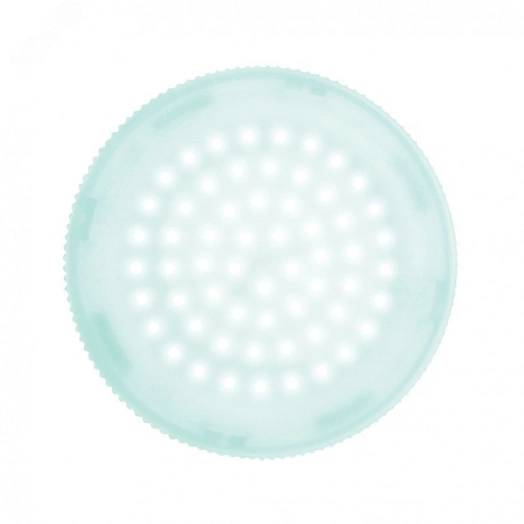 Лампа светодиодная матовая LED-GX53-6W-6500K-GX53-FR PLZ01WH Дневной свет 6500K Картон ТМ Uniel