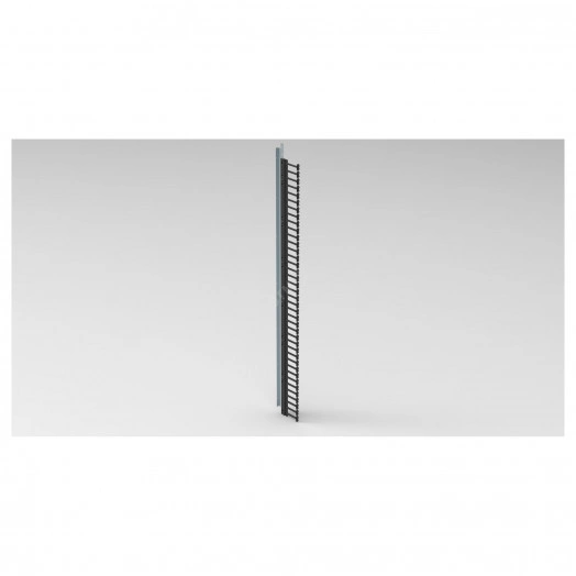 Монтажный профиль с кабельными направляющими большой емкости - 41U