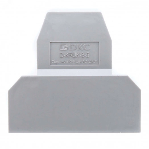 Изолятор торцевой для клеммы KRUK-3/5