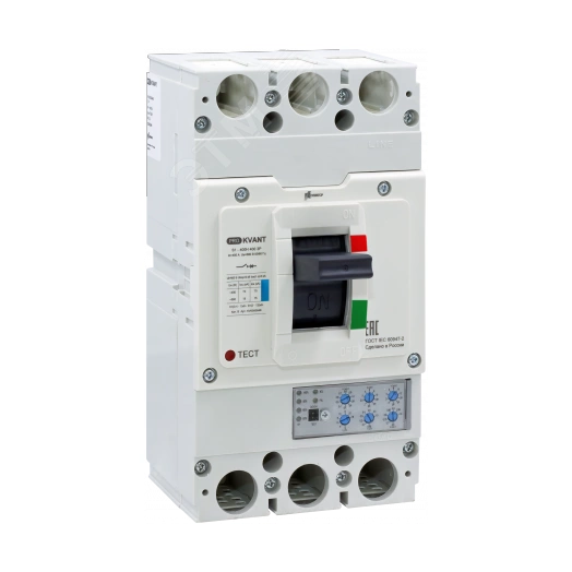 Выключатель автоматический PRO.KVANT S1-400H 3P 400A 70kA