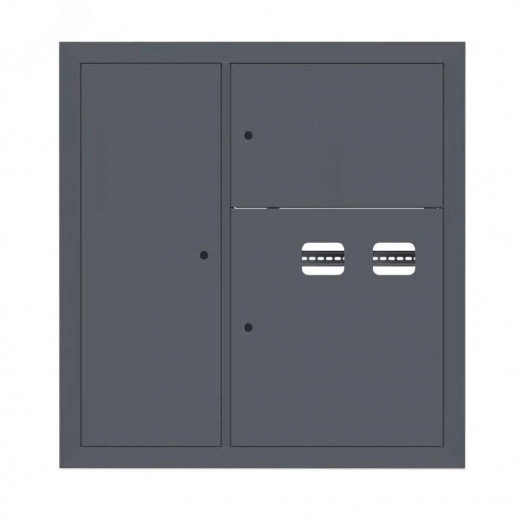 Щит этажный 2 кв. слаботочка слева RAL7016 (1000х950х150) EKF PROxima