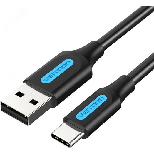 Кабель USB Type C M на USB 2.0 AM, 1 м.