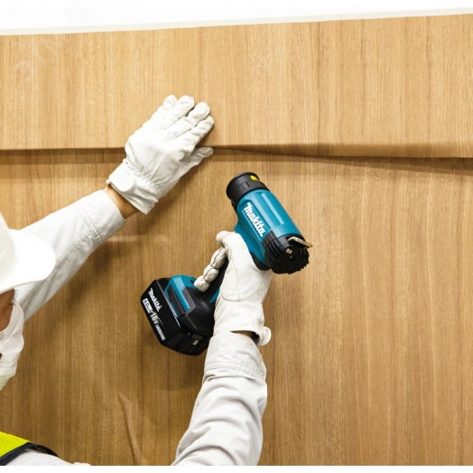 Тепловой пистолет (фен) аккумуляторный LXT 18В, 550 град, 2 скорости, 6 режимов, кейс MakPac ,насадки (1х5Ач)