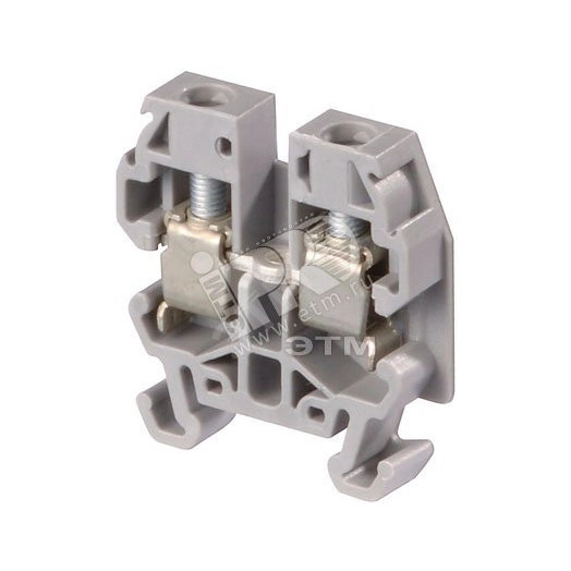 Клемма винтовая 4мм.кв. DR4/6