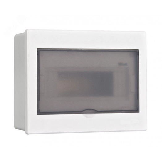 Корпус пластиковый встраиваемый прозрачная дверь 1 ряд 9 мод. IP41 ЩРВ-П