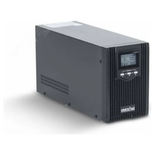 ИБП ЮНИОР ПРО 2000 Line-interactive, фаза 1/1,  Tower, 2000/1600 ВА/Вт, IEC 320 C13, CEE 7, LCD, USB, RJ11/RJ45, c АКБ