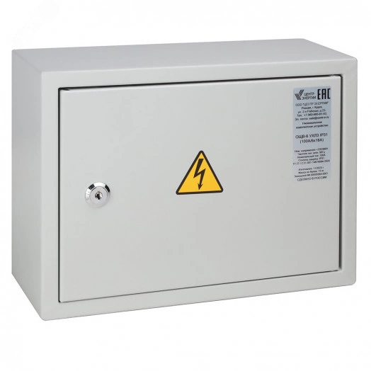 Низковольтное комплектное устройство ОЩВ-6 УХЛ3 IP31 (100А/6х16А)
