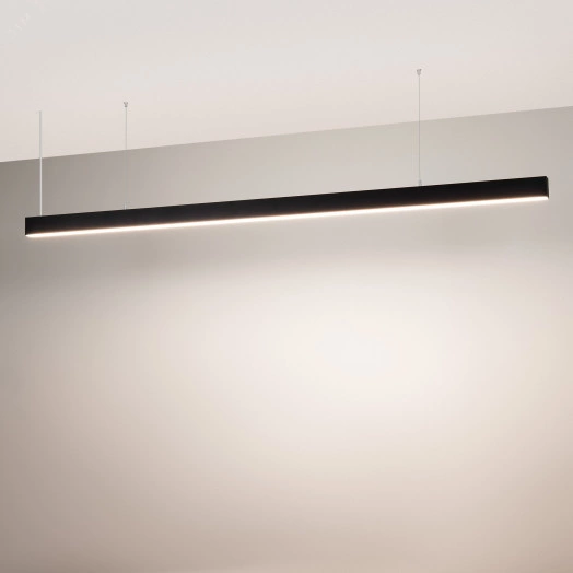 Светильник SP-LINE-HANG-4970-L1960-62W Day4000 (RAL9005, 120 deg, 230V) IP33 (Arlight, Металл)