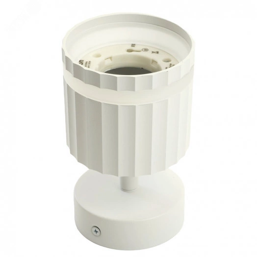 Светильник ДБО GX53 без лампы наклонный белый