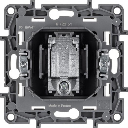 Механизм розетки TV СП Etika с топологией "звезда" 2дБ 0-2400 мГц бел. Leg 672251