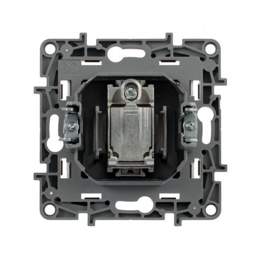 Механизм розетки TV СП Etika с топологией "звезда" 2дБ 0-2400 мГц бел. Leg 672251