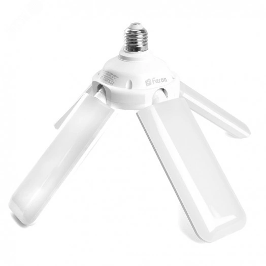 Лампа светодиодная LED 70вт Е27 дневной 4 лепестка трансформер