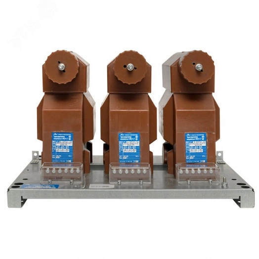 Трёхфазная группа трансформаторов напряжения НИОЛ-СТ-10-2МПУ1-100/V3/100/V3/100/3-0,5/0,5/3Р-20ВА/20ВА/100ВА У2