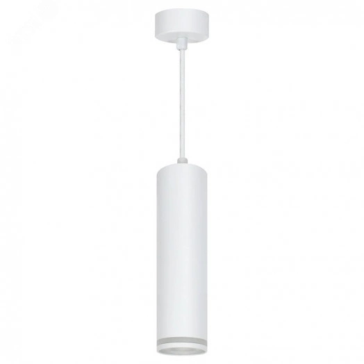 Светильник ДСО GU10 без лампы на подвесе белый