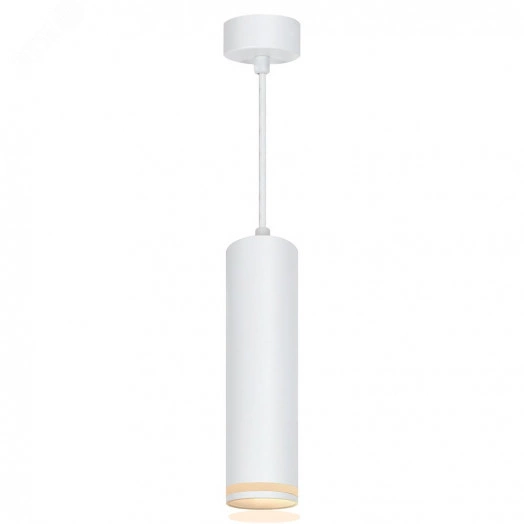 Светильник ДСО GU10 без лампы на подвесе белый