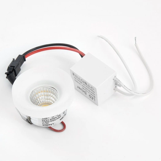 Светильник светодиодный ДВО-3w 4000K 210Лм прозрачный