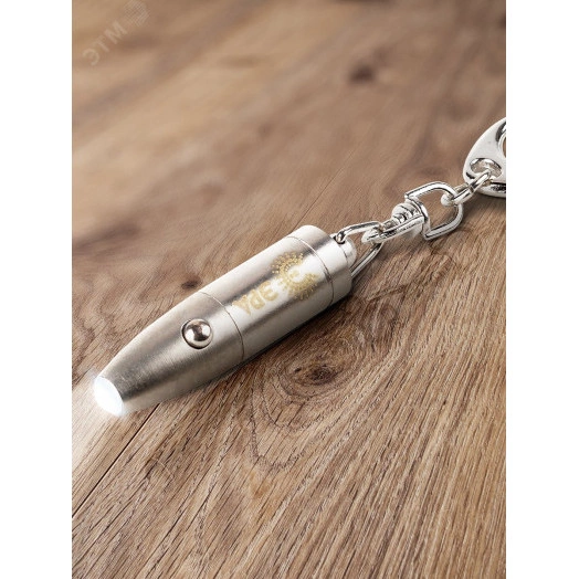 Фонарик карманный кемпинговый туристический детский ударопрочный алюминиевый корпус, батарейки в комплекте B26