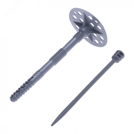 Дюбель д/изоляции Daxmer IZO 10х140 (400 шт) с пластиковым гвоздем