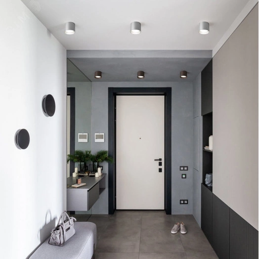 Светильник ДПО-12w GX53 без лампы графит