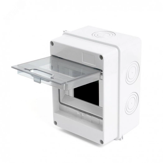 Бокс настенный 5 модулей, пластик, IP65, EBX50-1/05-65