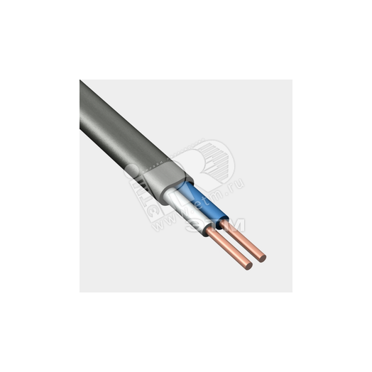 Кабель силовой ВВГнг (А)-LS 2х2.5 плоский ТРТС