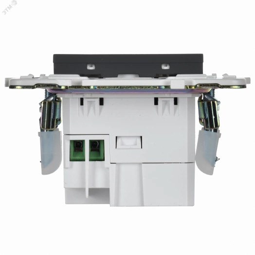 SKANDY Розетка USB A+C 18Вт SK-R13G графит IEK