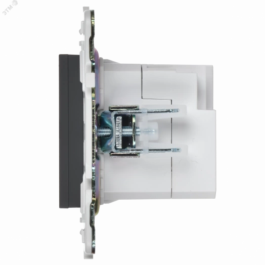 SKANDY Розетка USB A+C 18Вт SK-R13G графит IEK