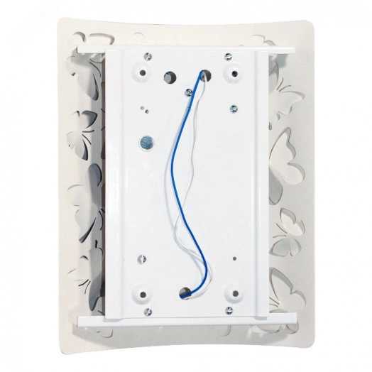 Светильник Эффект 290х250 НББ 07-2х40-002 М76 бел.муар /держ.винт хром /шнур бел. ИМ Светильник настенный