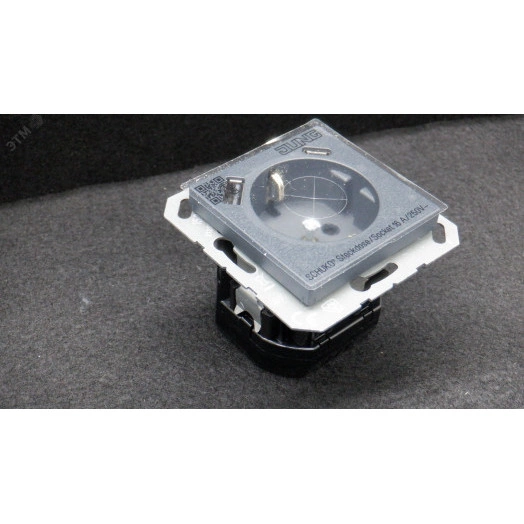 Розетка SCHUKO с USB-зарядным устройством, тип A + тип С, термопласт, матовый антрацит