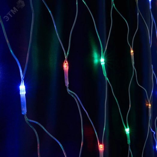 Гирлянда сеть LED мультиколор 2х2м