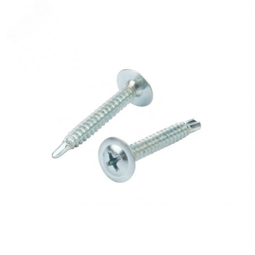 Саморез с прессшайбой ПШС сверло 4,2х32, пакет (500 шт/уп)