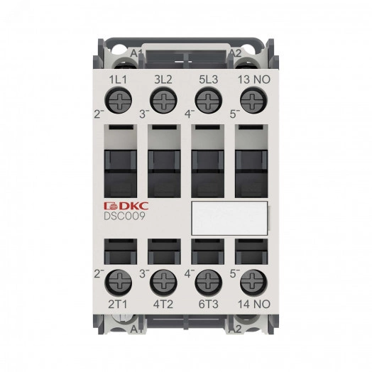 Магнитный контактор YON DSC009 9A 4кВт AC3 3P кат.110В AC 1НО