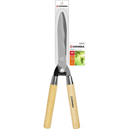 Кусторез WH500 с деревянными рукоятками, 500мм,