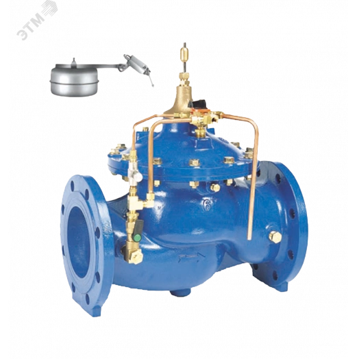 Поплавковый клапан DN100 PN16 (Kvs 167 м3/ч) КАТ10/08-02-01-100-16-Ф/Ф