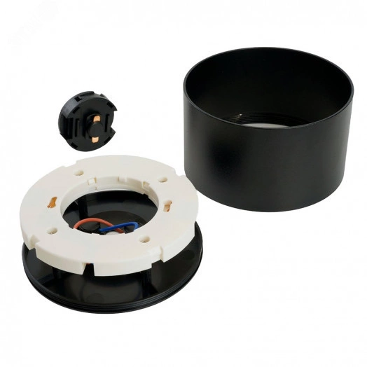 Светильник трековый на шинопровод ДПО GX70 без лампы черный