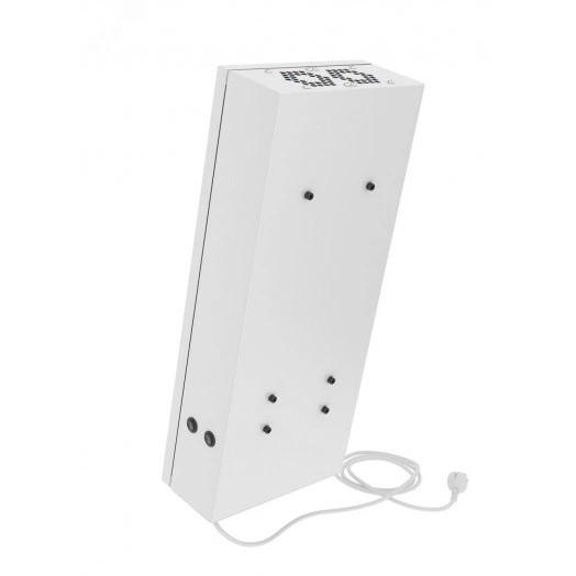 Рециркуляторы АНТИВИРУС POWER 3x15Вт РУ 120м2. Закрытого типа, для настенного размещения, цвет белый лотос, со счетчиком