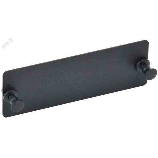 Планка глухая черная