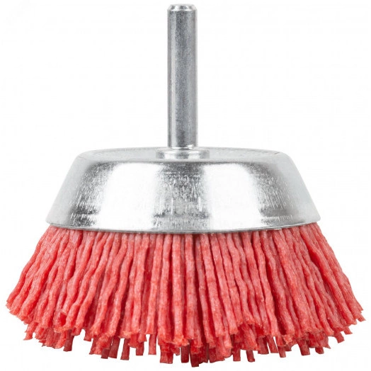 Щетка для дрели, тип ''Чашка'', нейлон, 75 мм, Profi